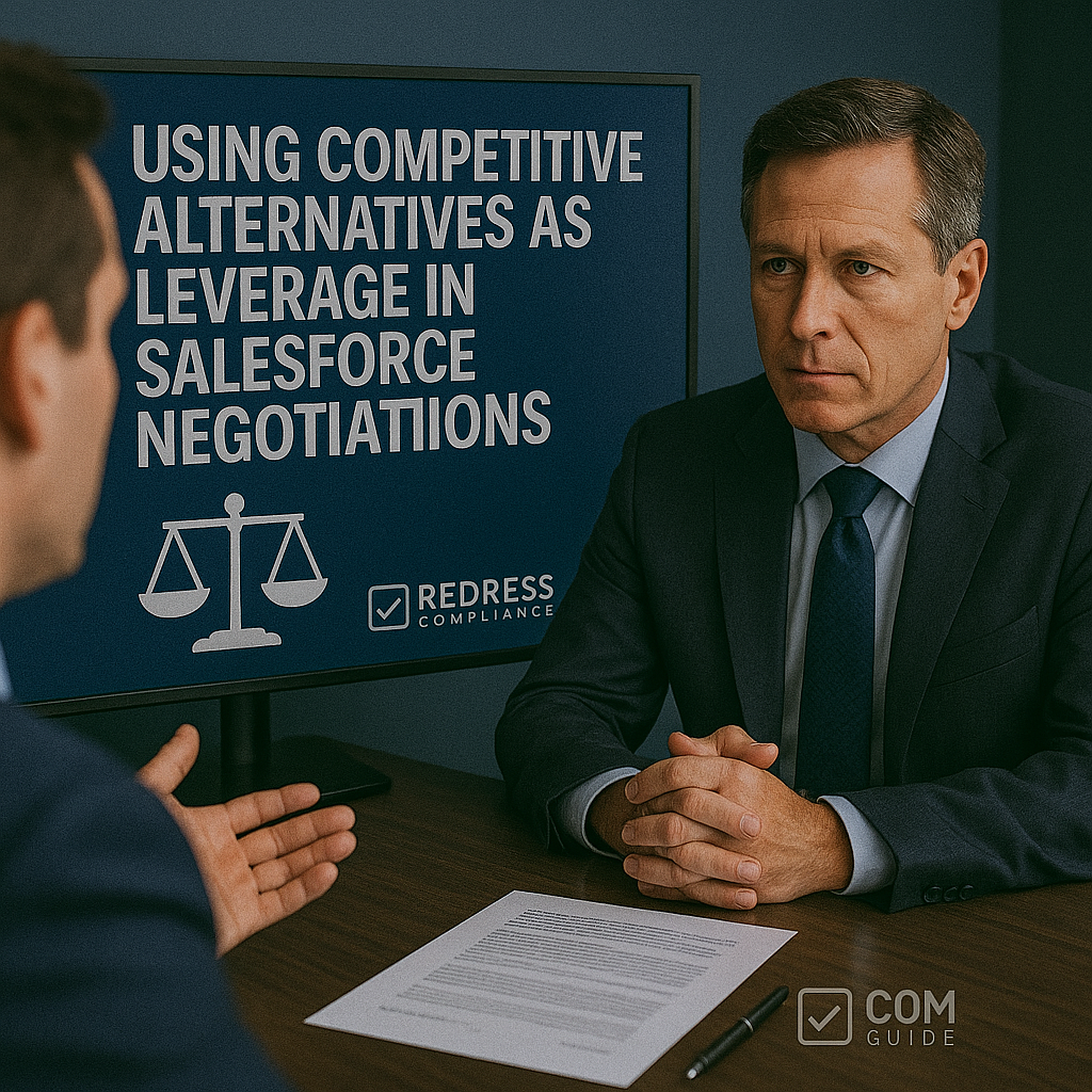 Alternatives as Leverage in Salesforce Negotiations - Salesforce Negotiation Services Alternatives as Leverage in Salesforce Negotiations