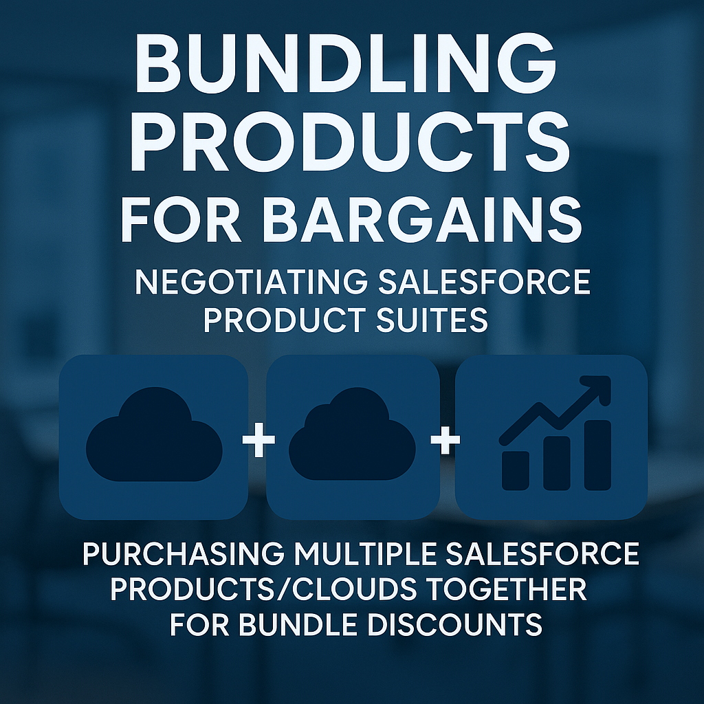 Bundling Products for Bargains Negotiating Salesforce Product Suites