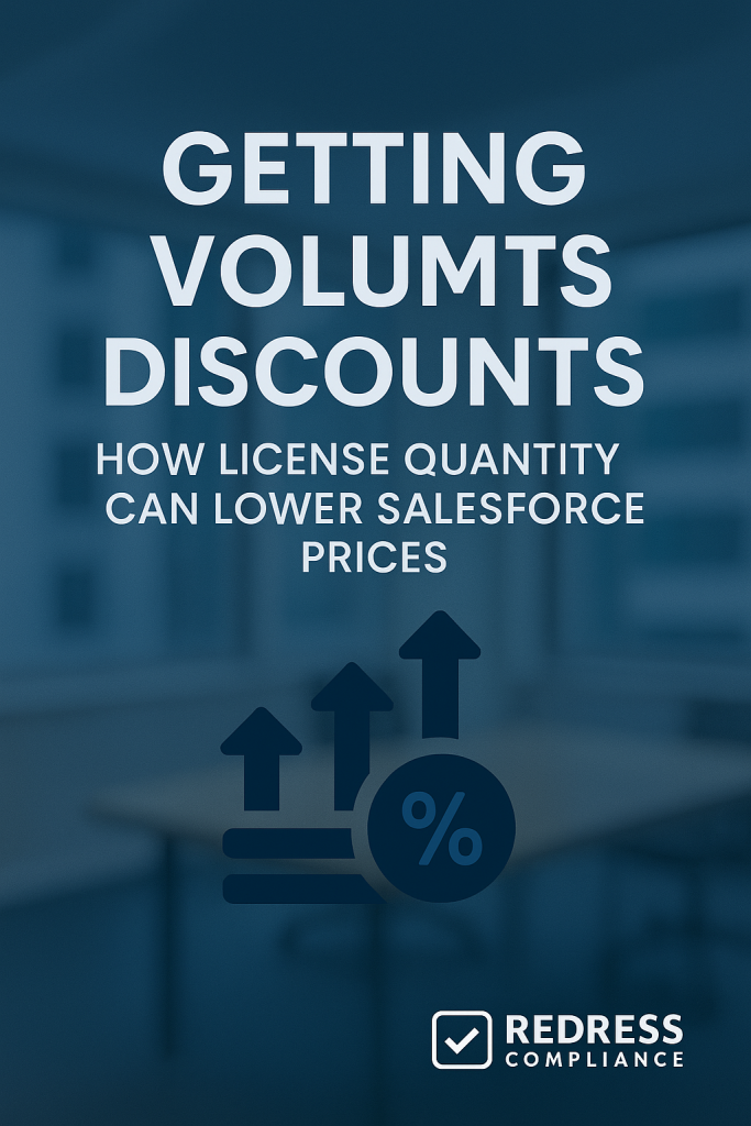 Getting Volume Discounts salesforce