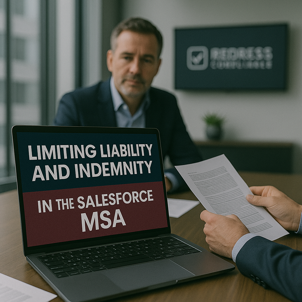 Liability and Indemnity in the Salesforce MSA