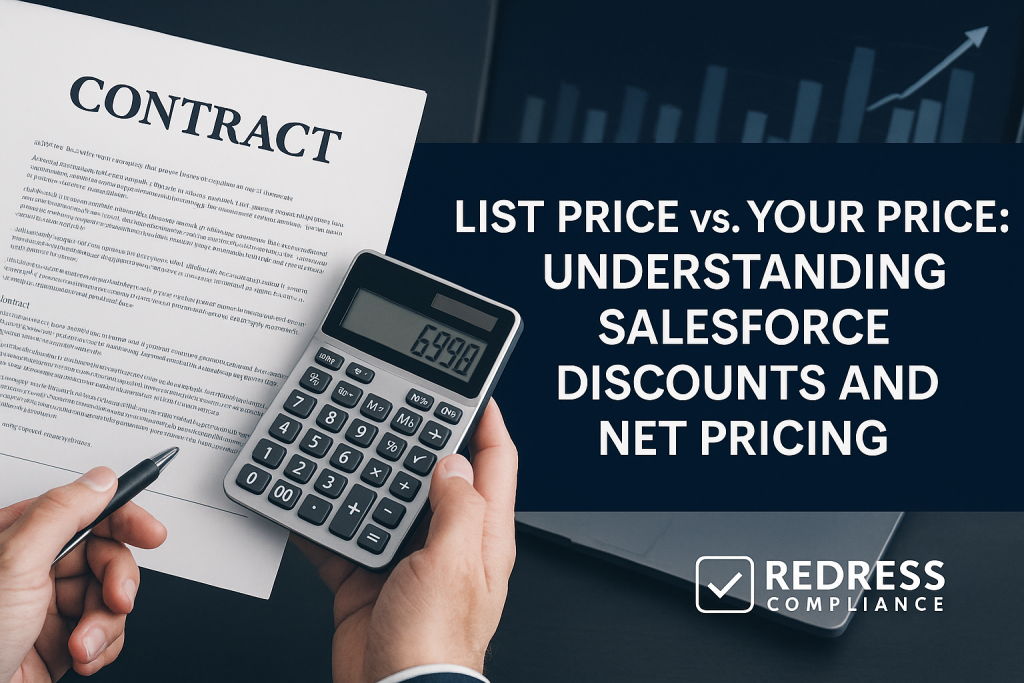 List Price vs. Your Price salesforce