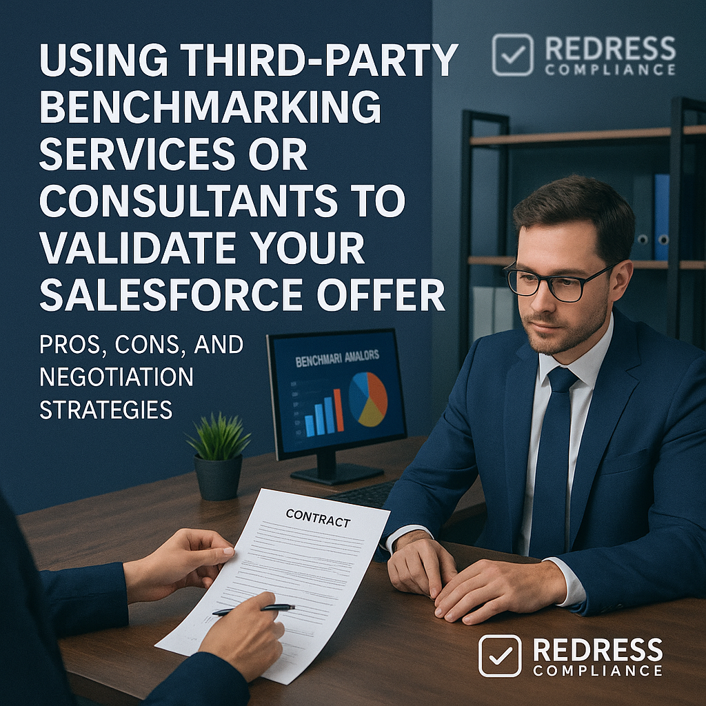 Using Third-Party Benchmarking Services or Consultants to Validate Your Salesforce Offer - Salesforce Negotiation Services Using Third-Party Benchmarking Services or Consultants to Validate Your Salesforce Offer