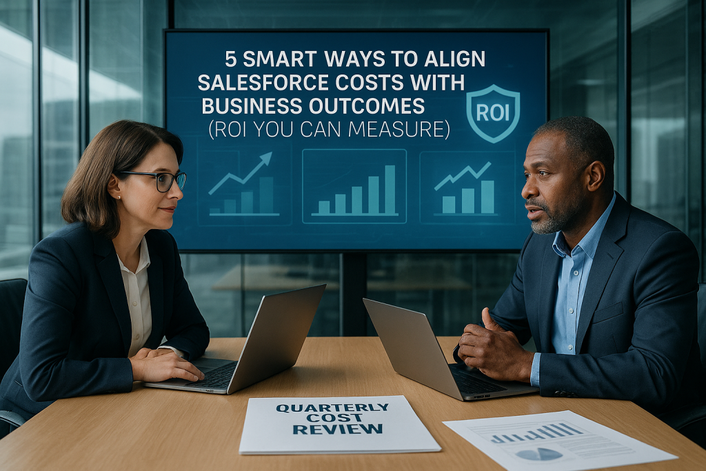 5 Smart Ways to Align Salesforce Costs with Business Outcomes (ROI You Can Measure)