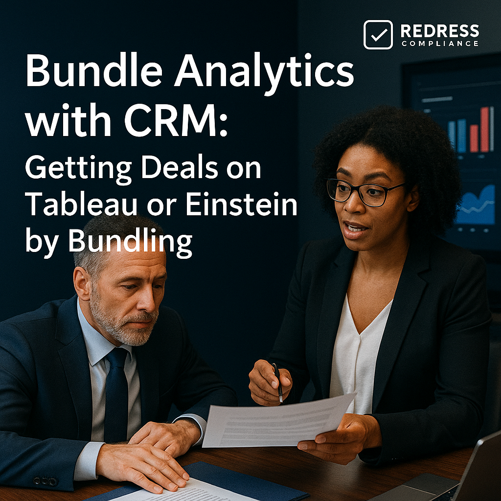 Bundle Analytics with CRM Getting Deals on Tableau or Einstein by Bundling