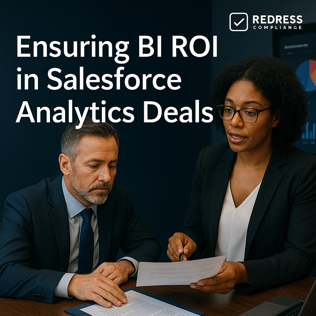 Ensuring BI ROI in Salesforce Analytics Deals
