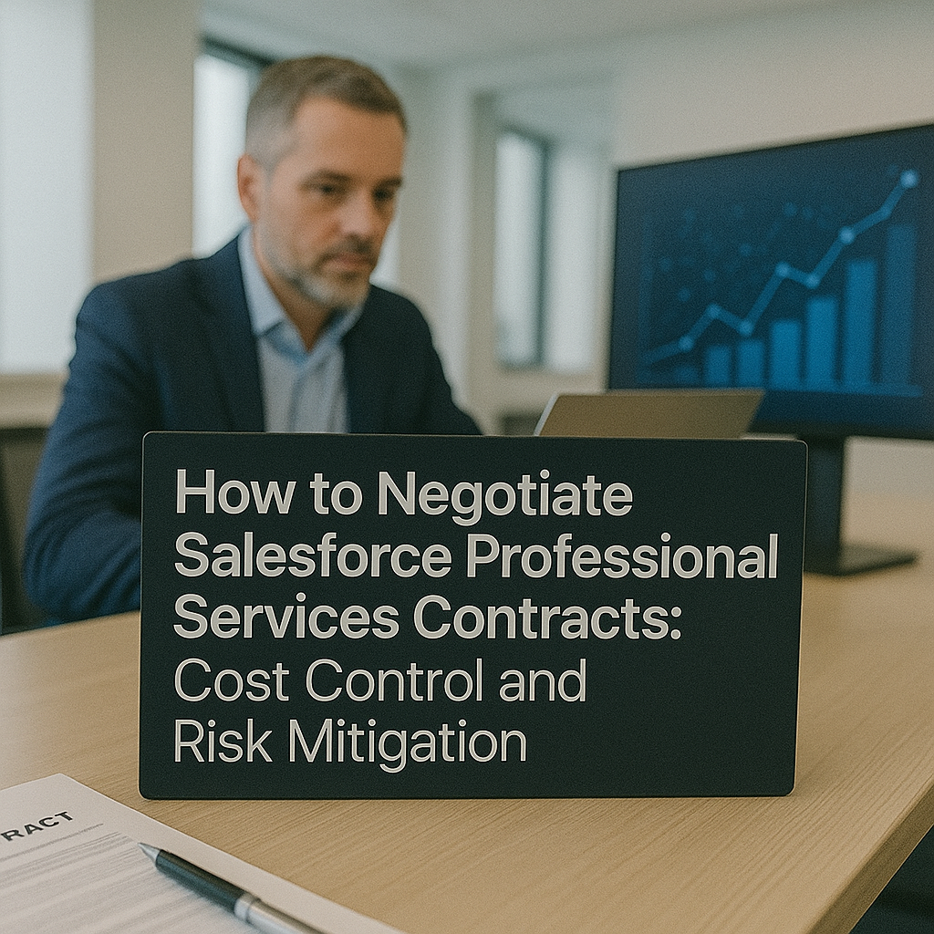 How to Negotiate Salesforce Professional Services Contracts