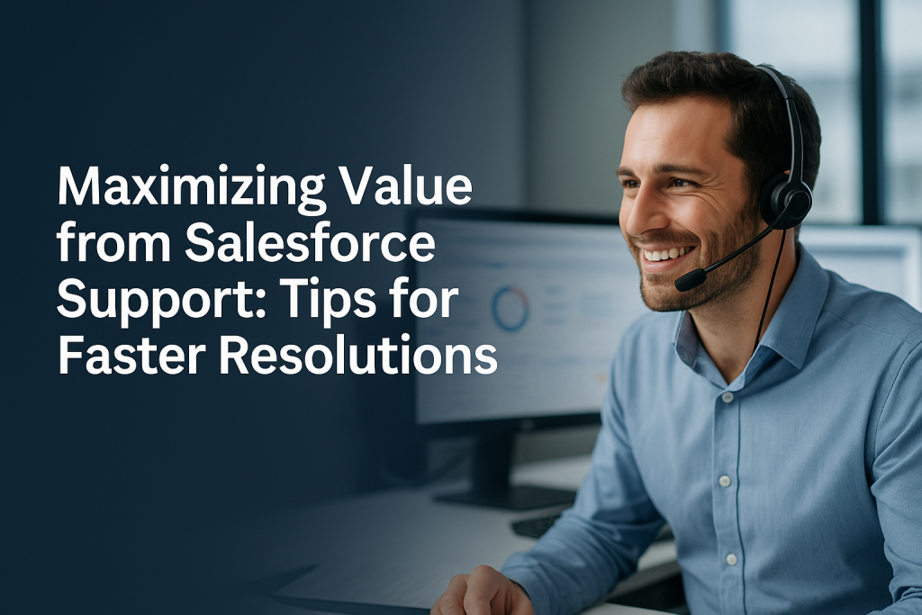 Maximizing Value from Salesforce Support