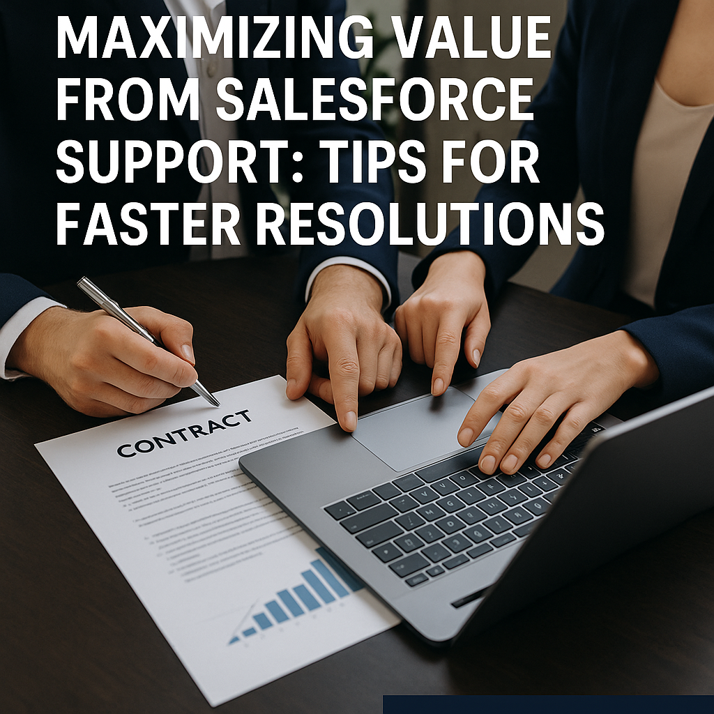 Maximizing Value from Salesforce Support Tips for Faster Resolutions