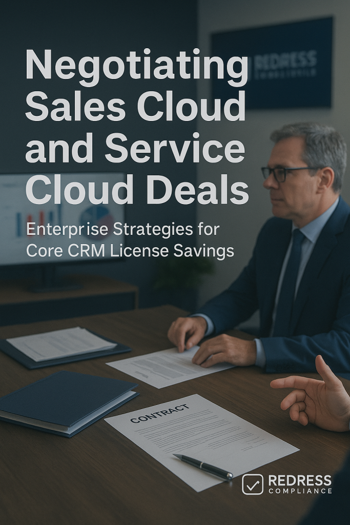 Negotiating Salesforce Sales Cloud and Service Cloud Deal