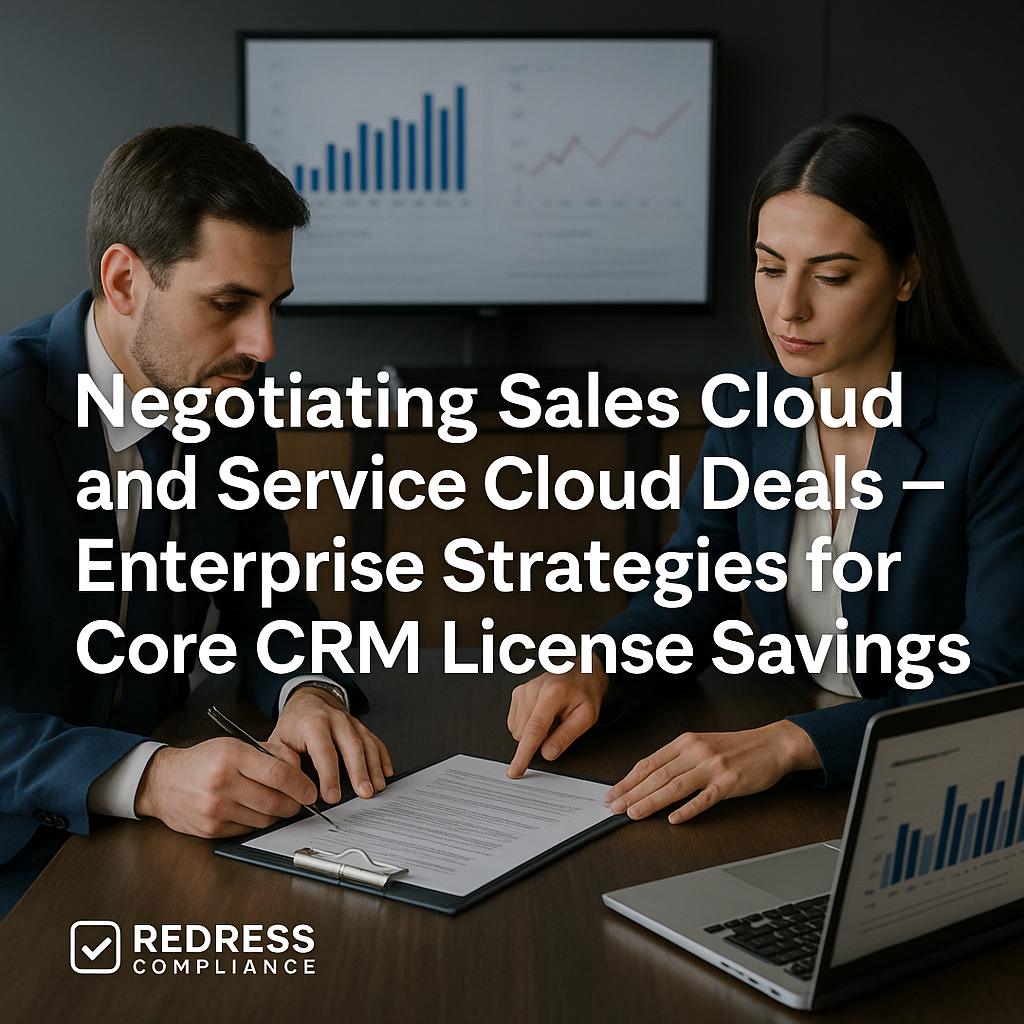 Negotiating Salesforce Sales Cloud and Service Cloud Deals