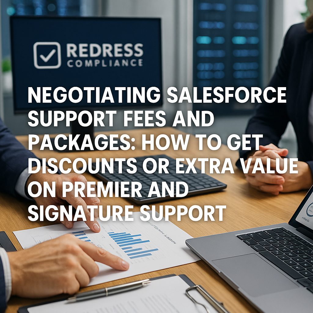 Negotiating Salesforce Support Fees and Packages How to Get Discounts or Extra Value on Premier and Signature Support
