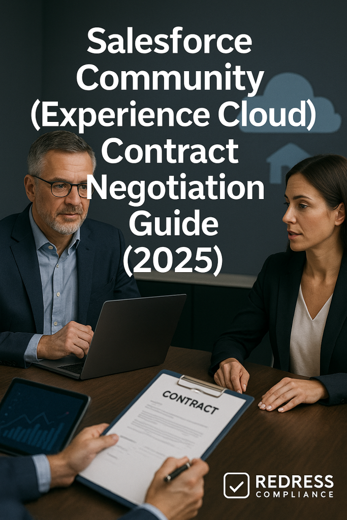 Salesforce Community (Experience Cloud) Contract Negotiation Guide