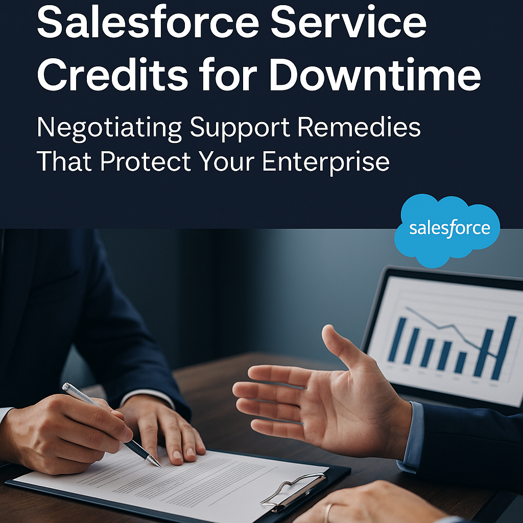 Salesforce Service Credits for Downtime