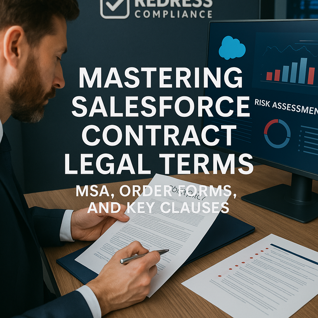 Mastering Salesforce Contract Legal Terms MSA, Order Forms, and Key Clauses