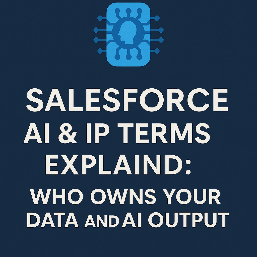 Salesforce AI IP Terms - Salesforce Negotiation Services Salesforce AI & IP Terms
