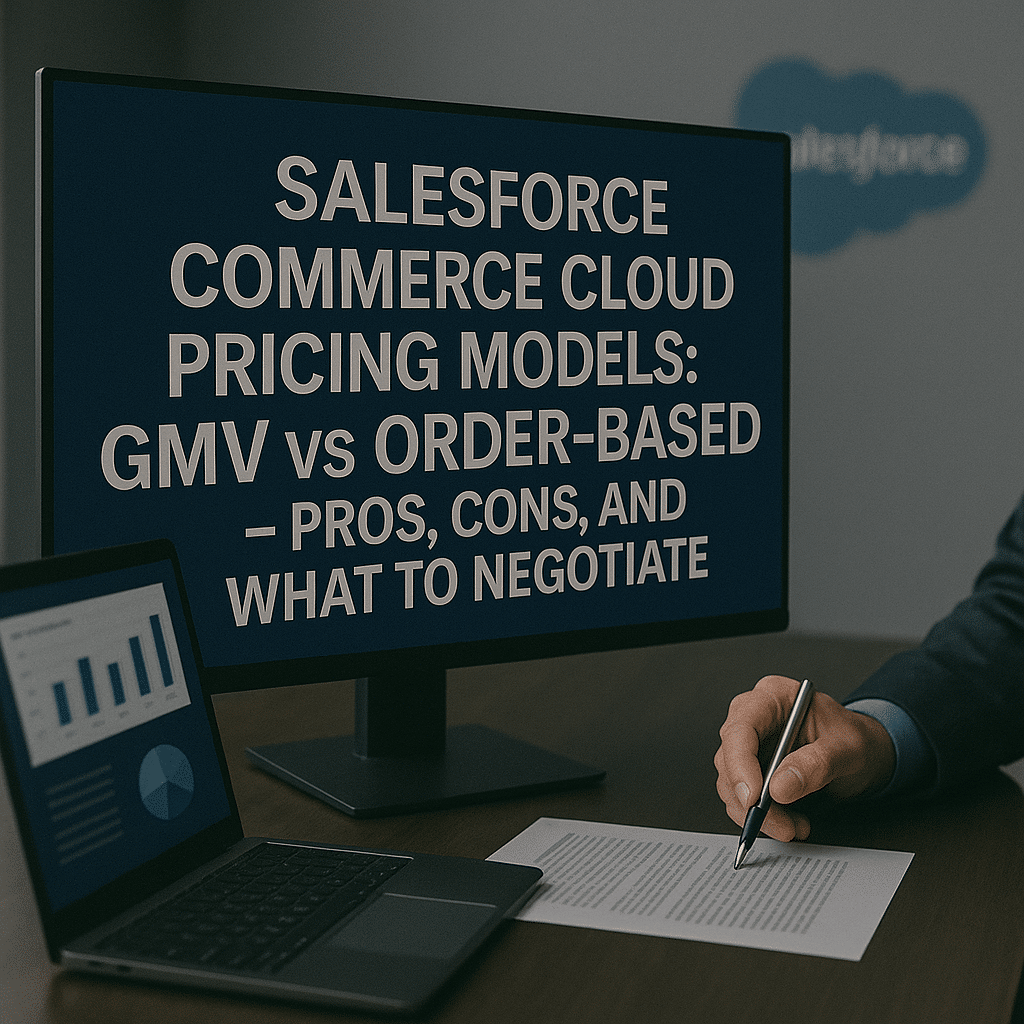 Salesforce Commerce Cloud Pricing Models