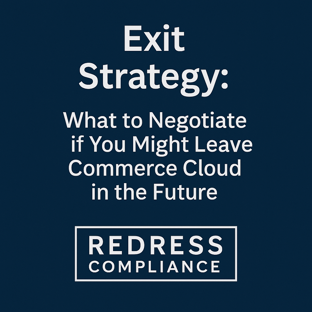 What to Negotiate if You Might Leave Commerce Cloud in the Future